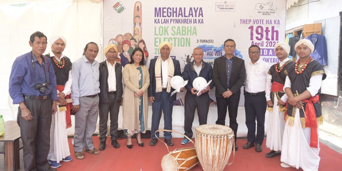 Doloi of Jowai encourages electorates to vote in large numbers