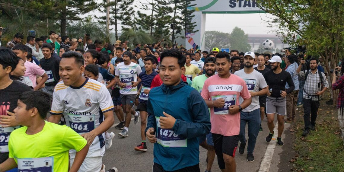 Sarusajai buzzes with energy as 4000 runners join Guwahati Half Marathon; here is the list of winners