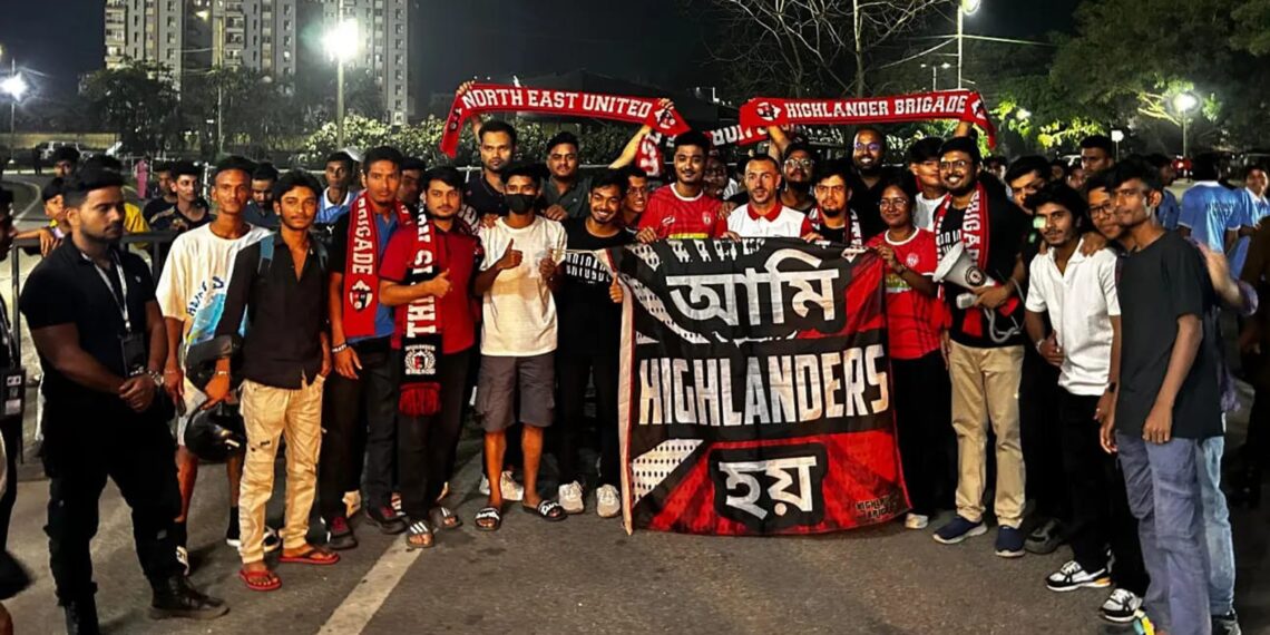 NEUFC fan club, Highlander Brigade revs up for offseason football extravaganza