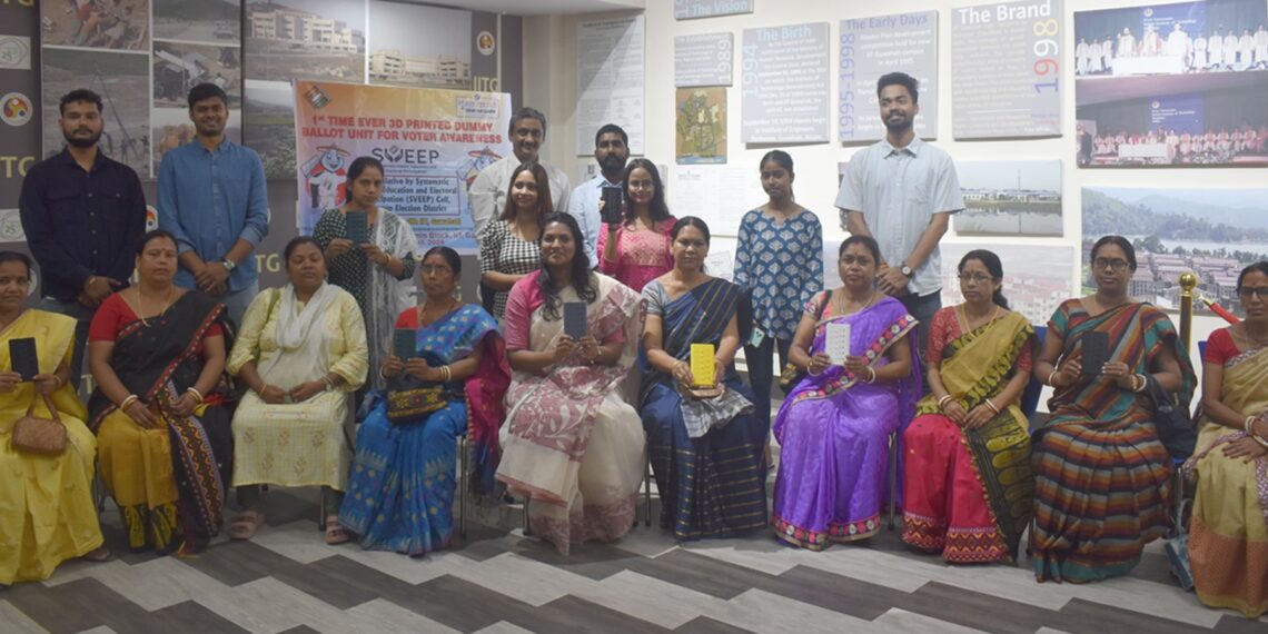 IIT Guwahati’s biodegradable dummy ballot unit sets new standard in voter education
