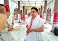Israeli Buddhist professor embraces Vaishnavism at Assam’s Nagaon; takes name ‘Krishna Charan Bhakat’