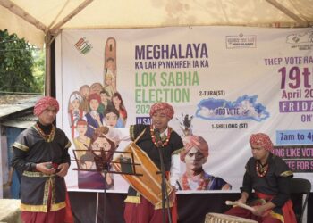 U Sangot joins Election Commission’s voter awareness drive in Meghalaya’s Ri Bhoi