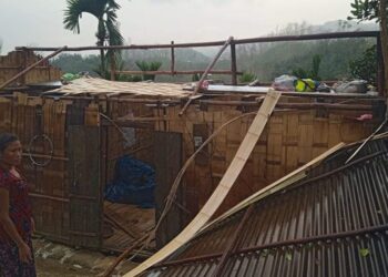 Mizoram reels under thunderstorm havoc; 2,500 structures damaged, one dead