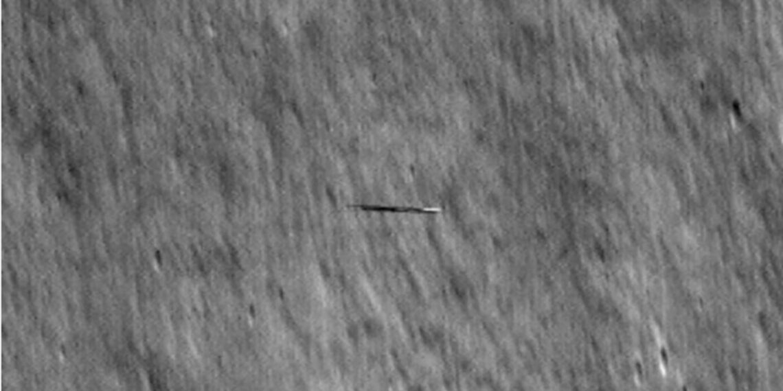NASA decodes mystery of silver surfboard orbiting moon at lightening speed