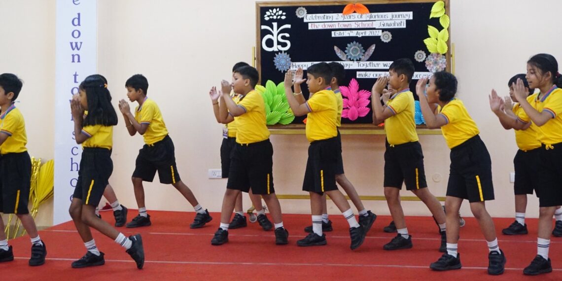 down town School marks 2nd foundation day with spectacular success