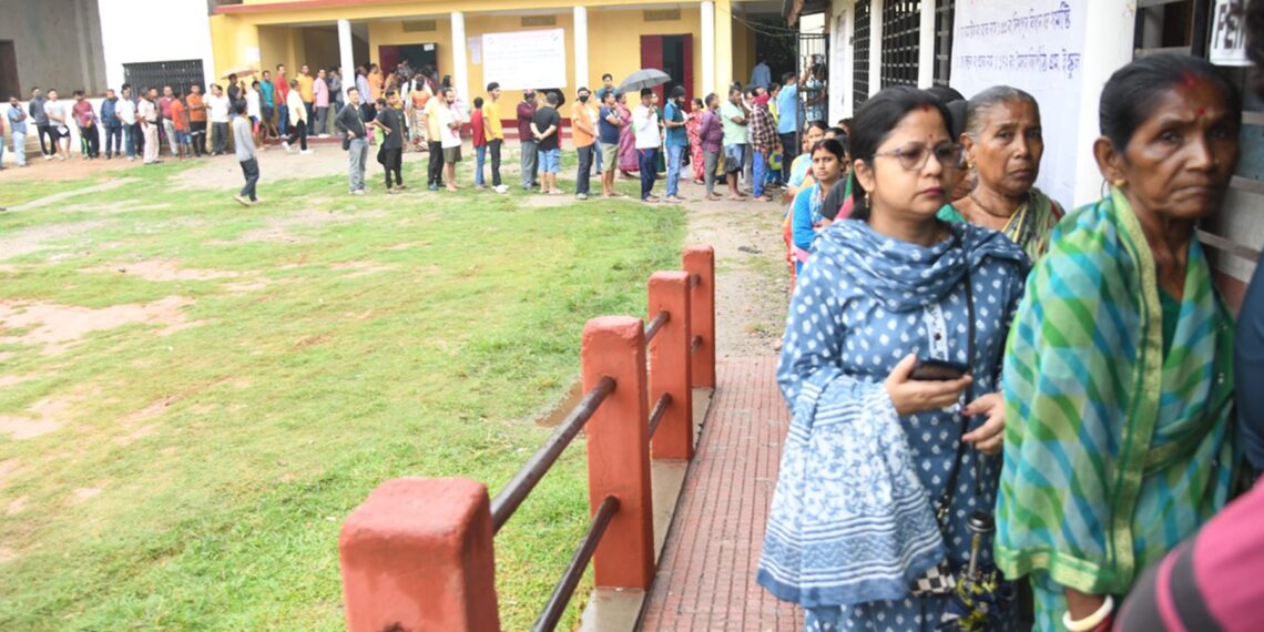 Lok Sabha Polls: Assam records 20% voter turnout till 11 am