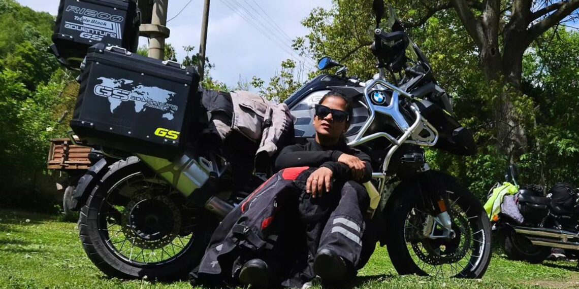 Meet Meenakshi, a fitness trainer from Guwahati touring the world on two wheels