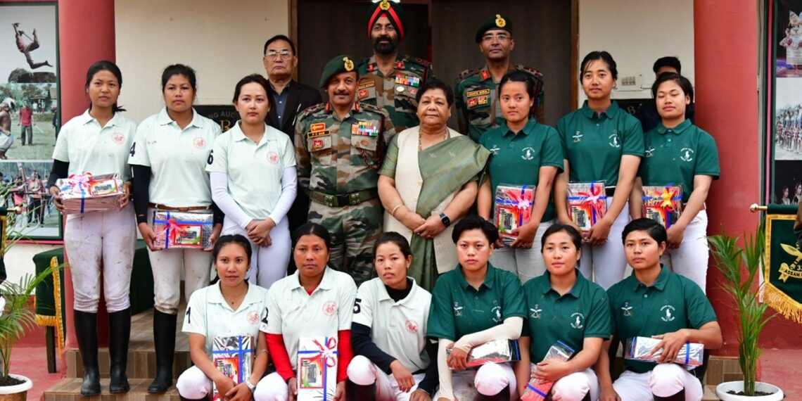 Assam Rifles makes history in Manipur; launches first women’s polo team with 6 soldiers from state