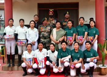 Assam Rifles makes history in Manipur; launches first women’s polo team with 6 soldiers from state