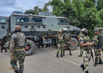 Clashes between insurgents on Manipur-Myanmar border kill 2; security forces on alert