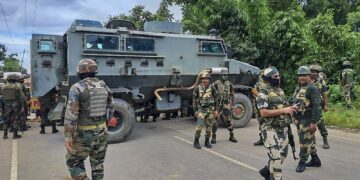 Clashes between insurgents on Manipur-Myanmar border kill 2; security forces on alert