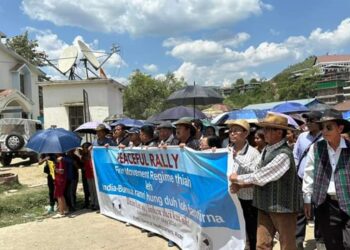 Mass rallies in Mizoram decry Myanmar border fencing, FMR scrapping