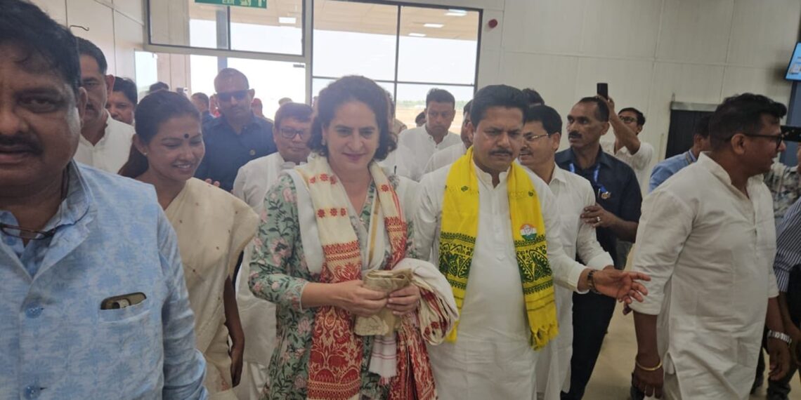 BJP amassed more wealth in 10 years than Congress in 70: Priyanka Gandhi in Dhubri