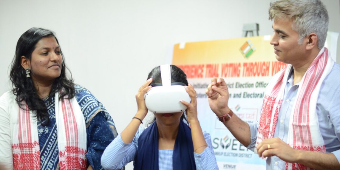 Assam’s Kamrup district introduces virtual reality trial voting ahead of May 7 LS polls
