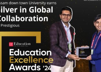 Assam down town University wins Education Excellence Award 2024 for global collaboration