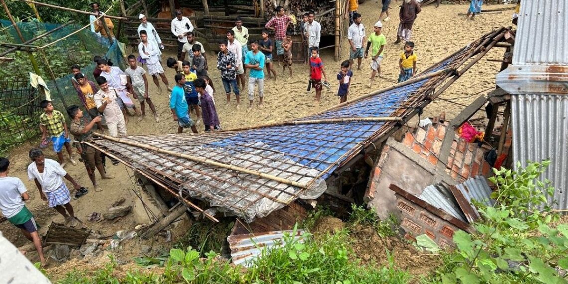 Five, including 4 family members, dead in landslide in Assam’s Karimganj