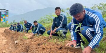 NIMAS celebrates World Environment Day by planting 500 saplings in Arunachal’s Dirang