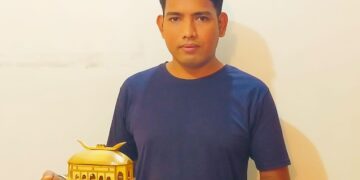 Assamese artisan honours heritage with bamboo Rang Ghar replica