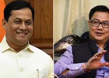 NDA reinforces NE representation in Union cabinet; Sonowal & Rijiju take oath as ministers