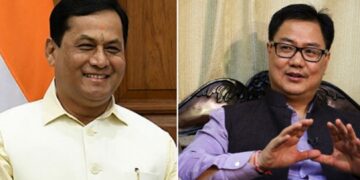NDA reinforces NE representation in Union cabinet; Sonowal & Rijiju take oath as ministers