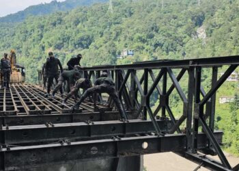 Indian Army constructs vital bridge in flood-hit Sikkim in less than 72 hours