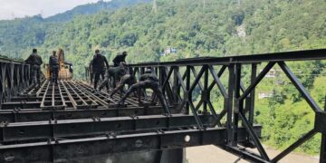 Indian Army constructs vital bridge in flood-hit Sikkim in less than 72 hours