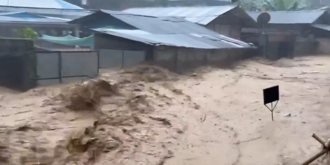 Cloudburst wreaks havoc in Itanagar: NH-415 submerged; landslides, floods paralyse city