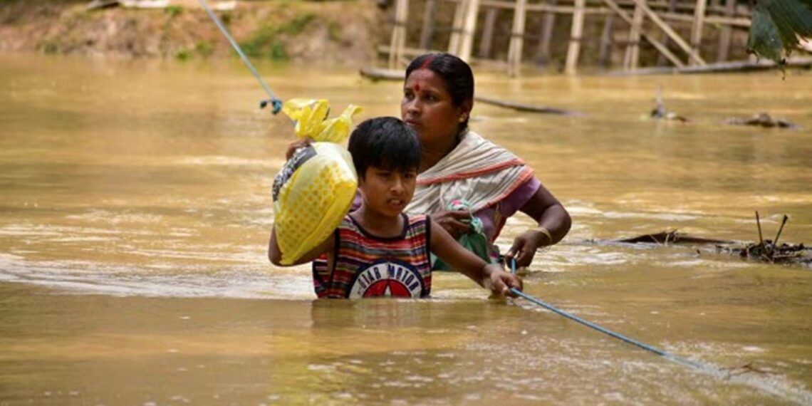 Assam, Arunachal reel under severe floods, 4L people affected in past 24 hours