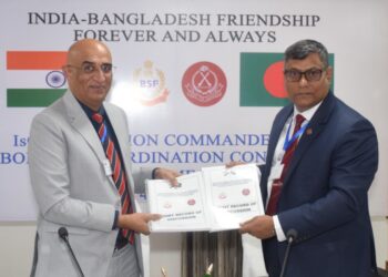 BSF, BGB pledge to tackle border insurgency & smuggling at Shillong conference