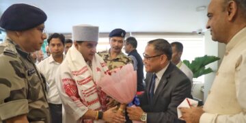 DoNER Minister Scindia arrives in Guwahati; hails Northeast as repository of ‘sanskriti, sanskar’