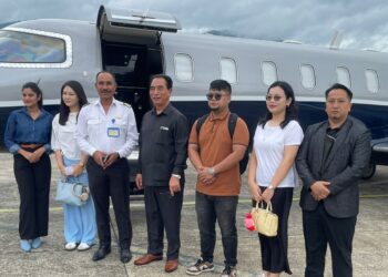 Mizoram CM Lalduhoma jets off to star-studded Ambani-Merchant wedding in Mumbai