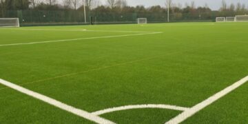 Meghalaya artificial football turf