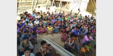 Myanmar refugee in Mizoram