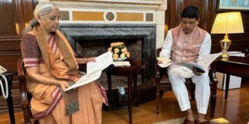 CONRAD SANGMA & NIRMALA SITHARAMAN