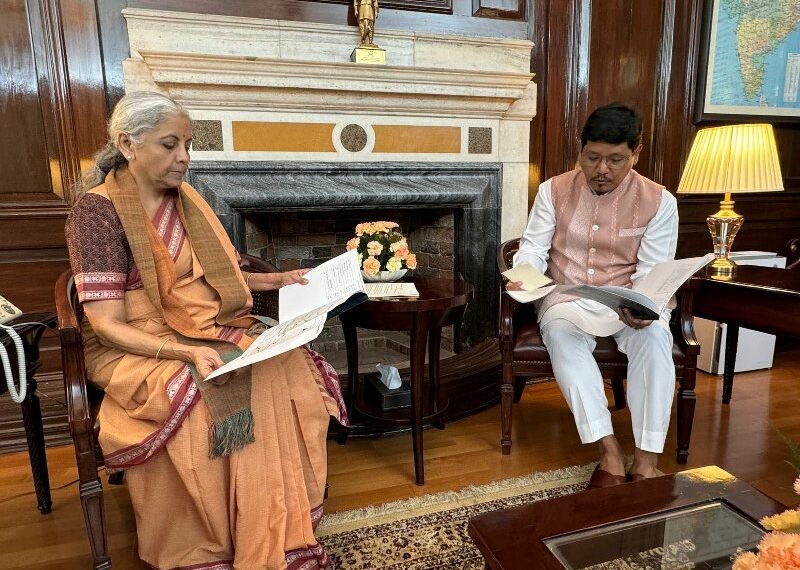 CONRAD SANGMA & NIRMALA SITHARAMAN