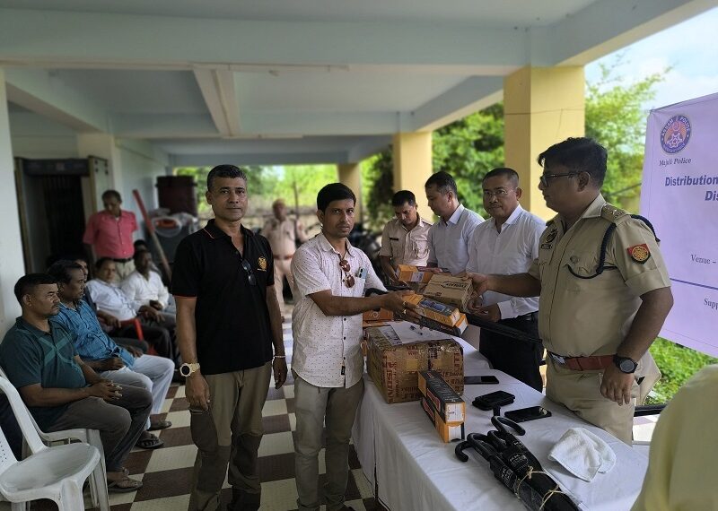 VDP members in Majuli provided field equipment to prevent wildlife crime