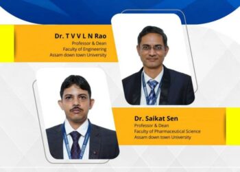 Assam down town University felicitates 2 faculty members for recognition among world’s top 2% scientists
