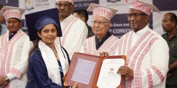 Assam down town University hosts 11th Convocation Ceremony