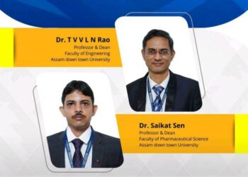 Two faculty members of Assam down town University ranked among world’s top 2% scientists