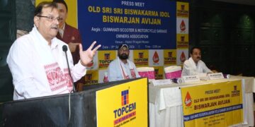 Topcem Cement & GSMGOA organise Biswakarma idol immersion initiative
