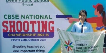Assam’s Angel Mahanta bags bronze at CBSE National Shooting Championship