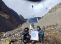 Automatic Weather Station & Automatic Water Level Recorder installed on Khangri Glacier in Arunachal Pradesh’s Tawang
