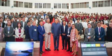 VP Jagdeep Dhankhar lays foundation for Meghalaya Skill and Innovation Hub