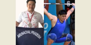Arunachal Pradesh’s Sambo Lapung clinches gold in ‘Inter-State Weightlifting Championships 2024’