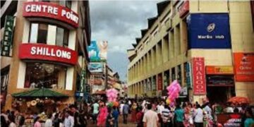 Hawkers stage protest against Meghalaya govt’s relocation move from Khyndai Lad by November