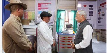 Arunachal Pradesh: Governor K T Parnaik reviews healthcare facilities for border villagers at Mechuka