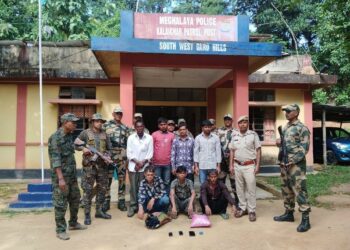 Seven Bangladeshi nationals apprehended in Meghalaya’s South West Garo Hills