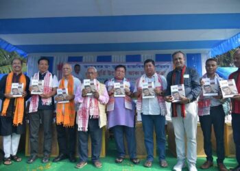 BTC Chief Pramod Boro unveils statue of Dr. Bhupen Hazarika in Assam’s Kokrajhar