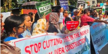 Assam: Gauhati HC to hear PIL against tree felling for flyover at Dighalipukhuri on Tuesday