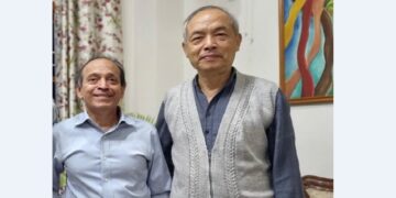 An author and a soldier meet in Manipur